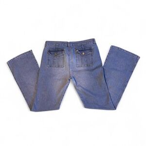 Vintage Y2K Glo low rise straight‎ leg denim jeans